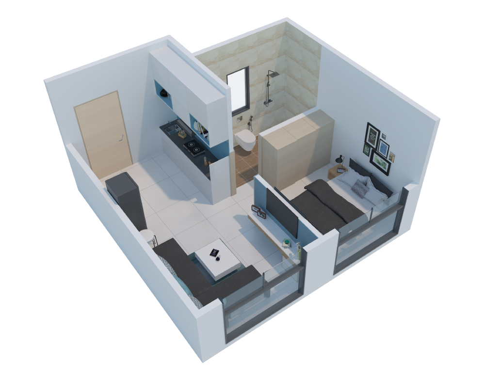 NeoHomes 1 BHK Smart