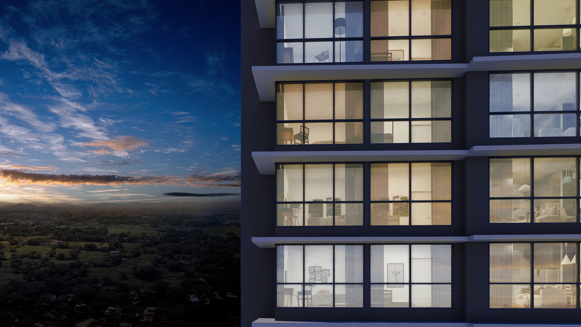 Nexworld night render