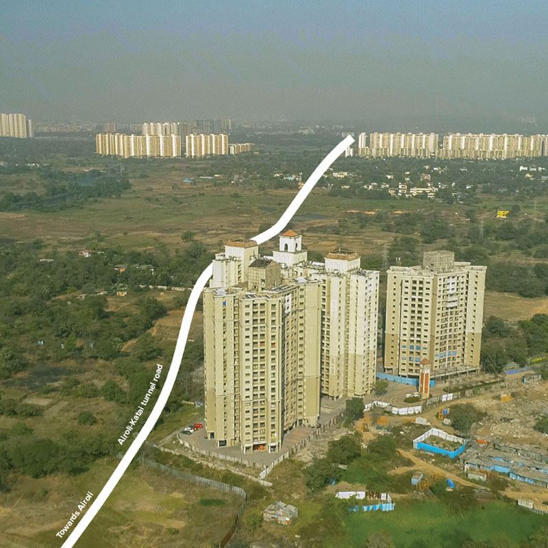 Marathon Nextown, Kalyan-shil road